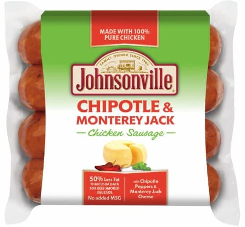Johnsonville Sausage, Chicken, Chipotle Monterey Jack Cheese