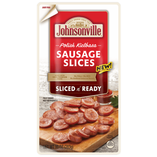 Johnsonville Sliced N' Ready Polish Kielbasa Smoked Sausage