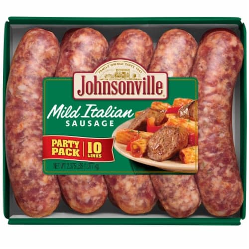 Johnsonville Uncooked Mild Italian Pork Sausages