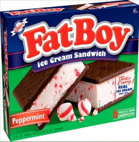 Fatboy Peppermint Ice Cream Sandwich