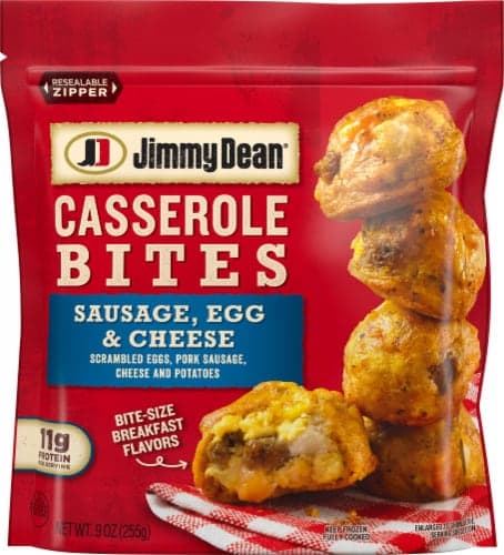 Sausage Egg & Cheese Casserole Bites