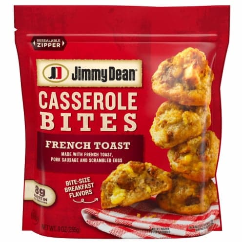 French Toast Sausage & Egg Casserole Bites