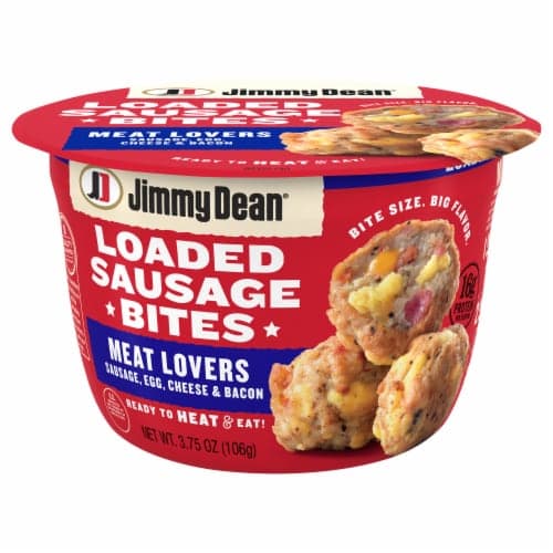Jimmy Dean Loaded Sausage Bites Meat Lovers