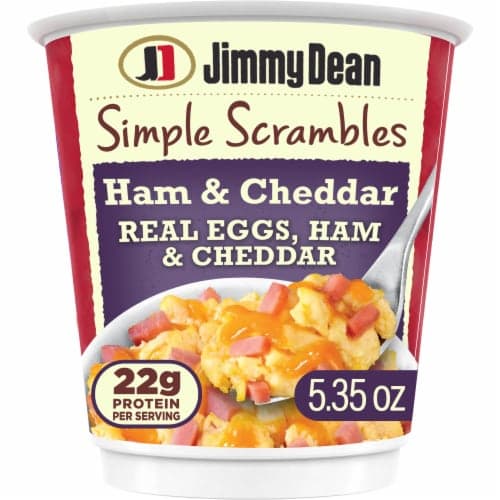 Jimmy Dean Ham And Cheddar Simple Scrambles