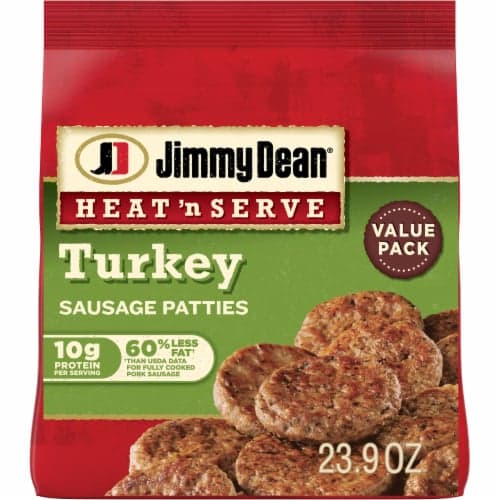 Jimmy Dean Heat N Serve Turkey Sausage Patties