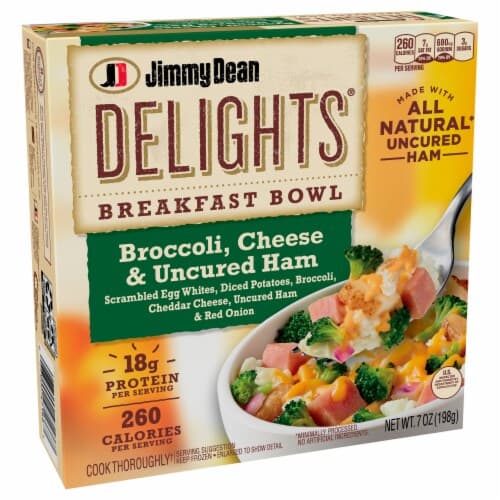 Jimmy Dean Delights Breakfast Bowl Broccoli Cheese & Ham