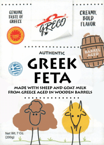 Greco Authentic Greek Feta Cheese