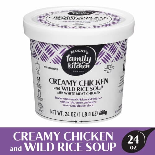 Blounts Family Kitchen Creamy Chicken & Wild Rice Soup