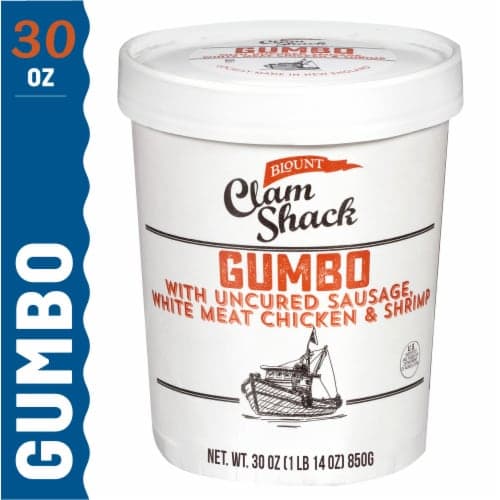 Blount Clam Shack Uncured Sausage, Chicken, And Shrimp Gumbo