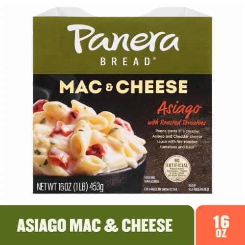 Panera Bread Vegetarian Asiago Mac & Cheese With Fire Roasted Tomatoes Microwave Meal