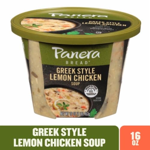 Panera Bread Gluten Free Greek Style Chicken Soup