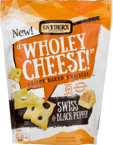 Snyder'S Of Hanover Wholey Cheese Gluten Free Swiss & Black