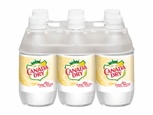 Diet Canada Dry Tonic Water, Oz Glass Bottles