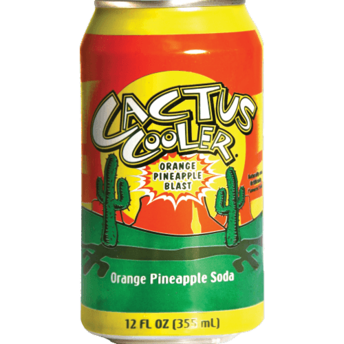 Cactus Cooler Orange Pinesapple Soda