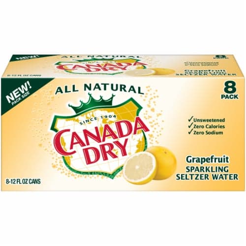 Canada Dry Grapefruit Sparkling Seltzer Water
