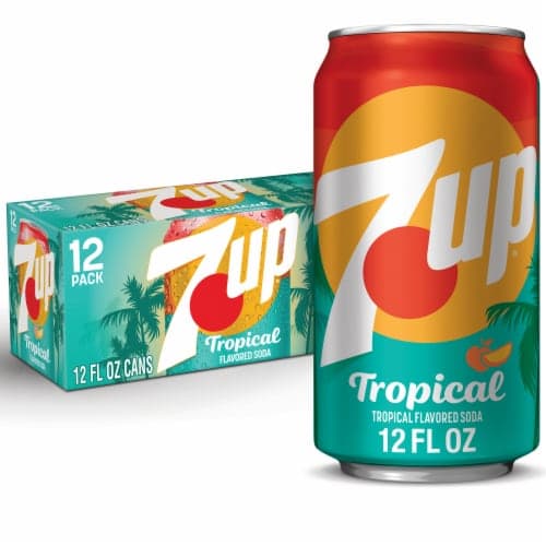 7Up Tropical Caffeine Free Soda