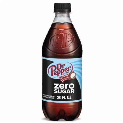 Dr Pepper Creamy Coconut Zero Sugar Soda
