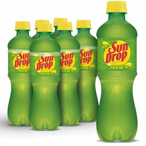 Sun Drop Soda Bottles