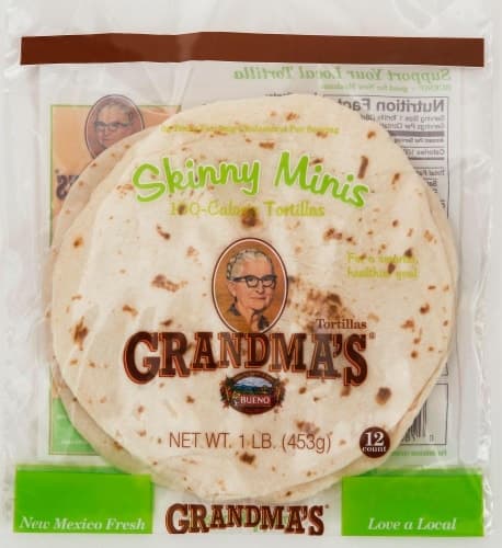 Grandmas 100 Calorie Flower Tortilla