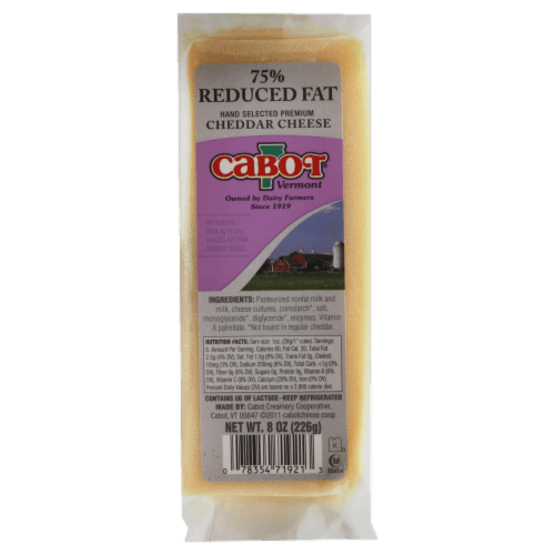 Cabot Cheddar Cheese Sharp Extra Light