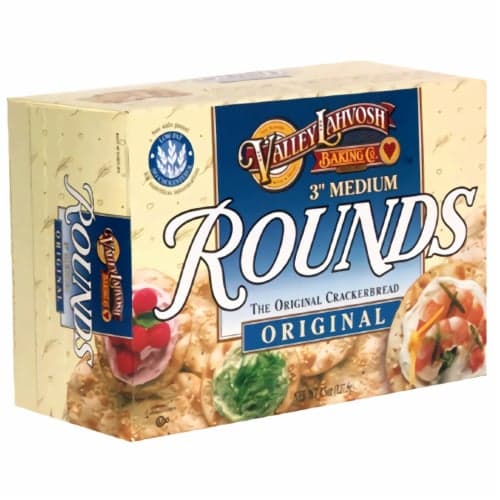 Valley Lahvosh Rounds 3" Medium Original Crackerbread