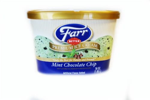 Farr Better Premium Mint Chocolate Chip Ice Cream Tub