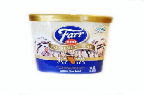 Farr Better Premium Moose Tracks Ice Cream Tub
