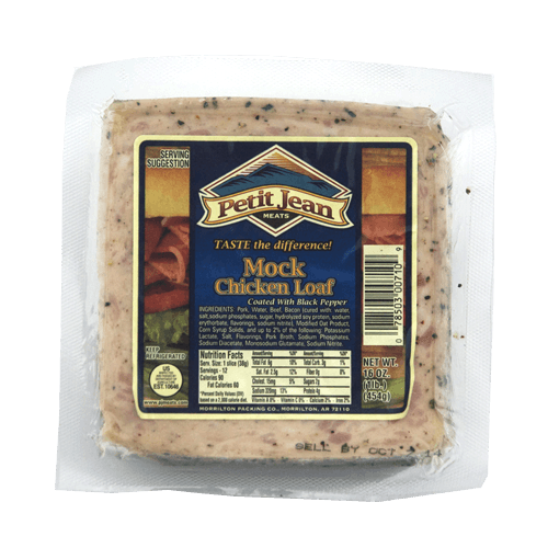 Petit Jean Mock Chicken Loaf