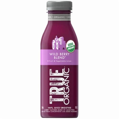 True Organic Wild Berry Blend Fruit & Vegetable Juice Smoothie