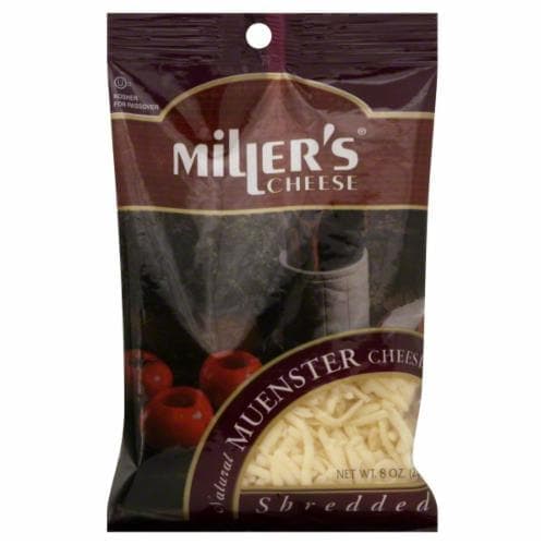 Miller'S Muenster Shredded Cheese