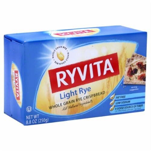 Ryvita Crispbread, Wholegrain, Light Rye