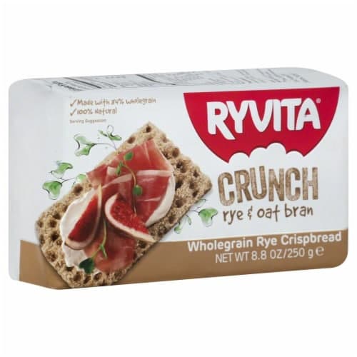 Ryvita Crisp Bread Crispbread - Rye & Oat Bran