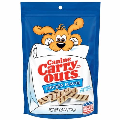Canine Carry Outs Dog Snacks, Chicken Flavor