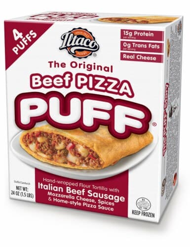 Iltaco Italian Beef Sausage Original Pizza Puff