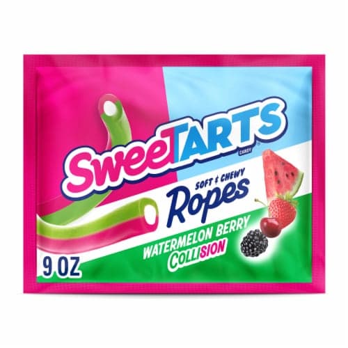 Sweetarts Watermelon Berry Collision Ropes Candy