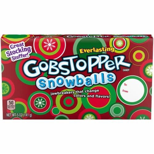 Gobstopper Snowballs Holiday Candy
