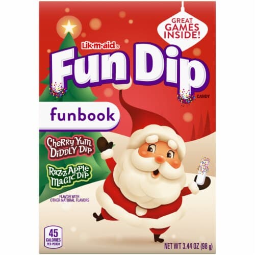 Lik-M-Aid Fun Dip Holiday Fun Book