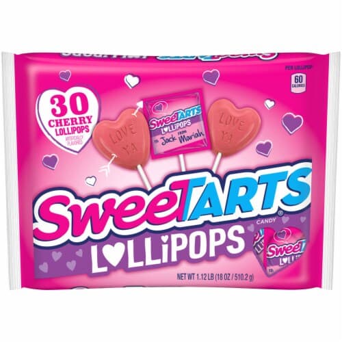 Sweetarts, Lollipops, Cherry