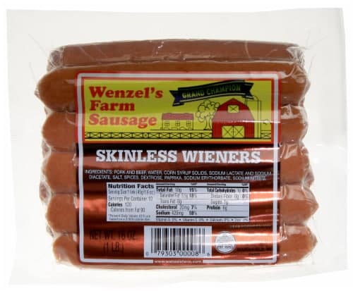 Wenzel'S Farm Skinless Weiners