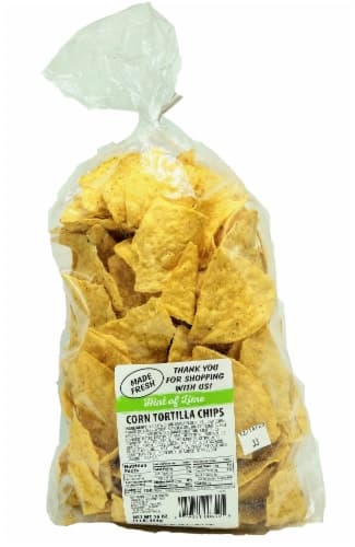Fresh Made Hint Of Lime Deli Tortilla Chips