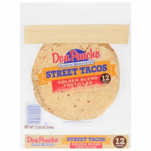 Don Pacho Golden 5 In Blend Street Taco Tortillas