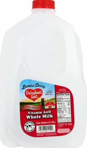 Dairylands Best Milk, Vitamin A & D, Whole