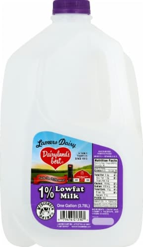 Dairylands Best Milk, Lowfat, 1%