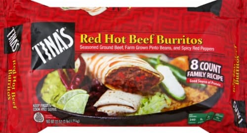 Tina'S Red Hot Beef Burritos