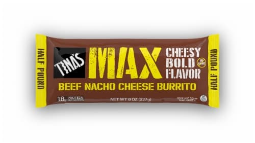 Tinas Max Burrito, Beef Nacho Cheese
