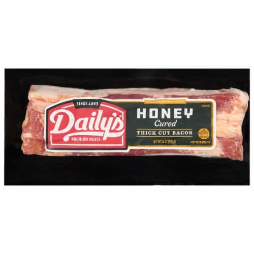 Daily'S Hardwood Smoked Honey Cured Thick Sliced Bacon