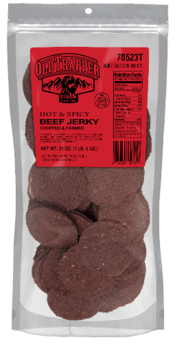 Old Trapper Hot & Spicy Beef Jerky