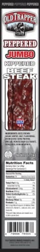 Old Trapper Peppered Jumbo Kippered Beef Steak