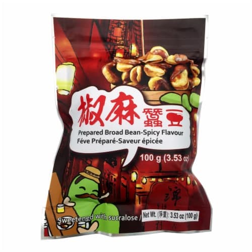 Six Fortune Spicy Flavored Prepared Broad Bean