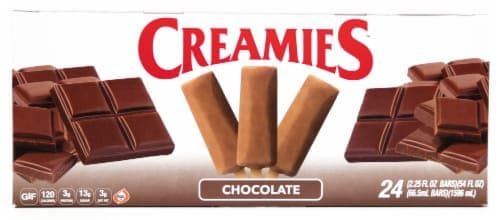 Creamies Chocolate Ice Cream Bars